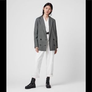 ALLSAINTS Helei Check Blazer
